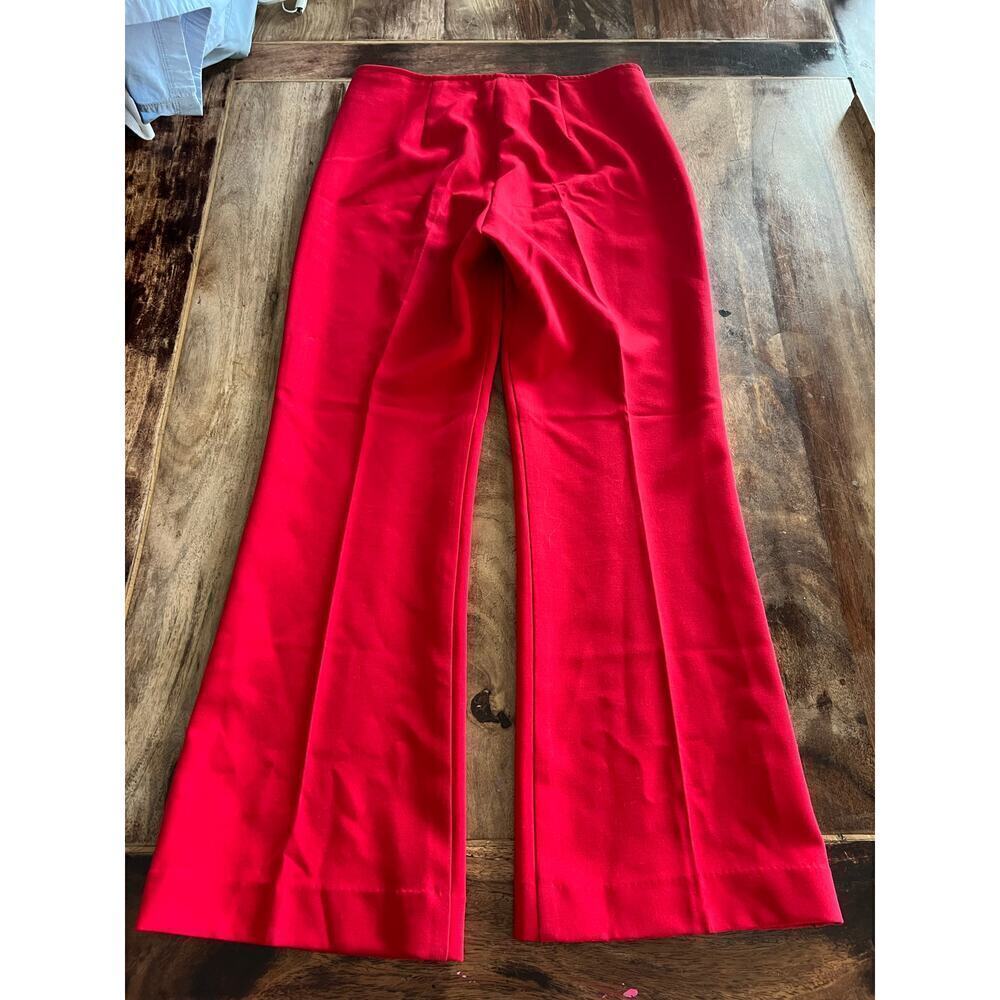 Trina Turk Women's Pink Tavia High-Rise Wide-Leg Pants Size 0 - Picture 7 of 9